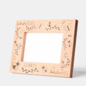 Butterfly Kisses, Ladybug Knuffels Gepersonaliseer Gegraveerde Lijstjes (Links)