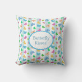 Butterfly Kisses Personalized  Kussen (Voorkant)