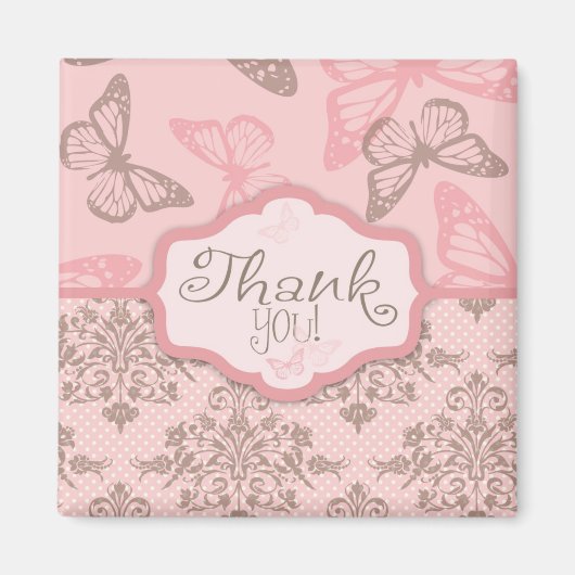 Butterfly Kisses Petal TY Magnet 2 (Voorkant)