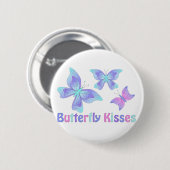 Butterfly Kisses Ronde Button 5,7 Cm (Voorkant /achterkant)