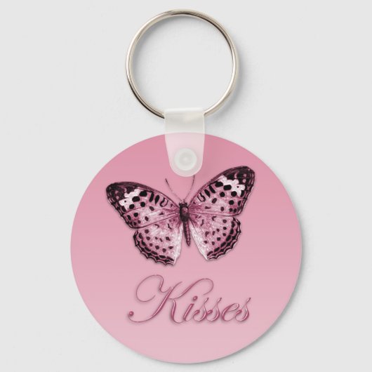 Butterfly Kisses Sleutelhanger (Voorkant)