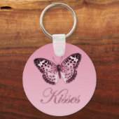 Butterfly Kisses Sleutelhanger (Voorkant)