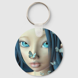 Butterfly Kisses sleutelhanger