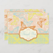 Butterfly Kisses Sweet TY Briefkaart (Voorkant / Achterkant)