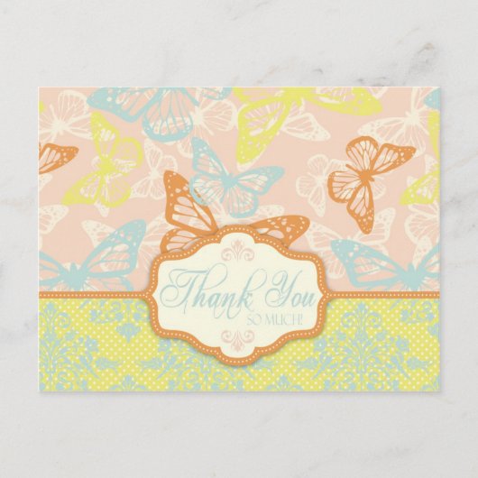 Butterfly Kisses Sweet TY Briefkaart (Voorkant)