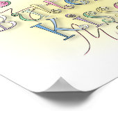 Butterfly Kisses Wall Art Poster (Hoek)