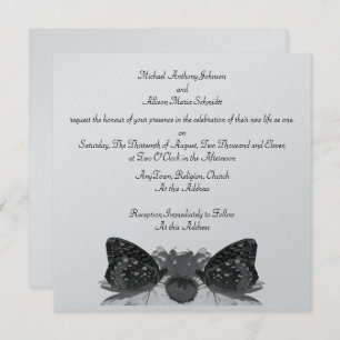 Butterfly Kisses/Wedding Kaart