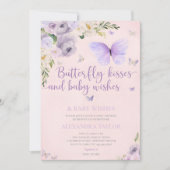 Butterfly Kisses Wishes spring summer fall winter Kaart (Voorkant)