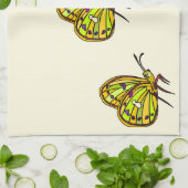 Butterfly Kitchen Towel - Aangepaste kleuren Theedoek (Gevouwen)