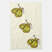 Butterfly Kitchen Towel - Aangepaste kleuren Theedoek (Verticaal)