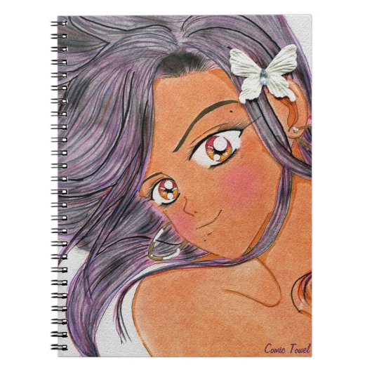 Butterfly Klip Notitieboek (Voorkant)