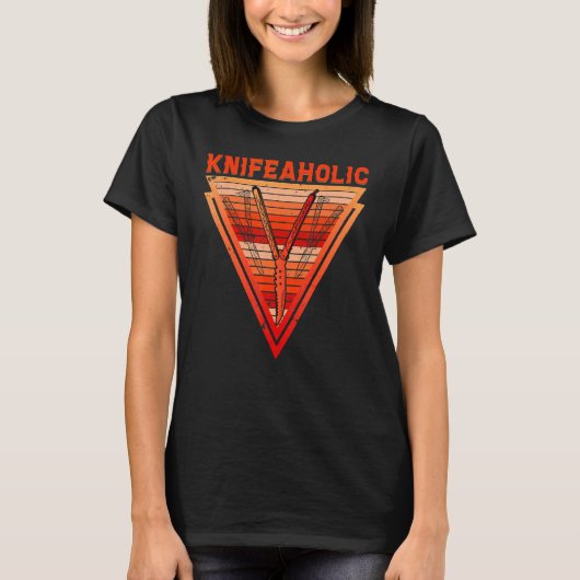 Butterfly Knife Balisong Quote 7 T-shirt (Voorkant)