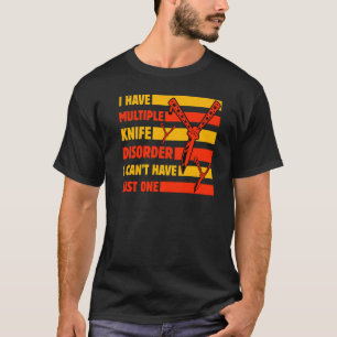 Butterfly Knife Balisong Quote 9 T-shirt