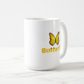 Butterfly Koffiemok (Voorkant rechts)