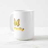 Butterfly Koffiemok (Voorkant links)