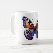 butterfly koffiemok (Voorkant links)