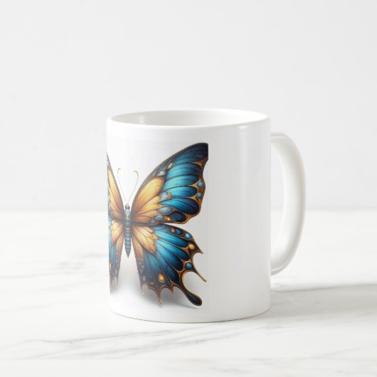 Butterfly Koffiemok (Voorkant rechts)