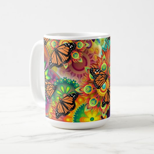 Butterfly Koffiemok (Voorkant links)
