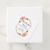 Butterfly kussen voor de toekomst Mrs Vrijgezellen Bedankjes Labels (In situ)