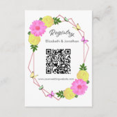 Butterfly kussen voor de toekomst Mrs Vrijgezellen Informatiekaartje (Voorkant)