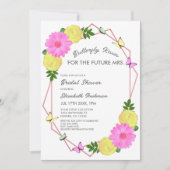 Butterfly kussen voor de toekomst Mrs Vrijgezellen Kaart (Voorkant)