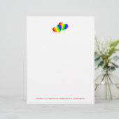 Butterfly laat elk bericht vliegen (Staand voorkant)