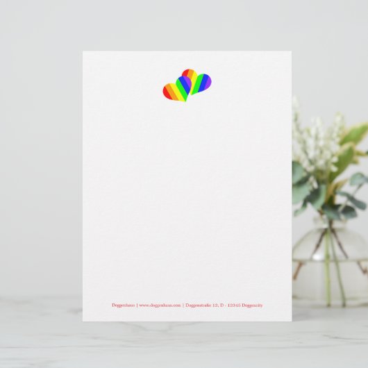 Butterfly laat elk bericht vliegen (Staand voorkant)