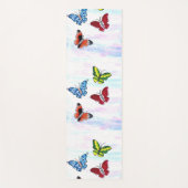 "Butterfly Label" Yoga Mat (Voorkant)