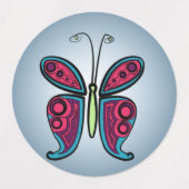 Butterfly Labels (Design 1)