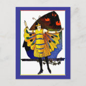Butterfly Lady Briefkaart (Voorkant)