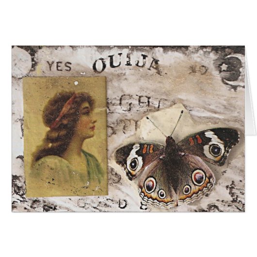  Butterfly Lady Collage (Voorkant Horizontaal)
