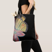 Butterfly landing beautiful tote bag (Dichtbij)