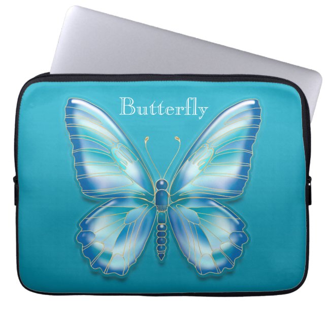 Butterfly Laptop Sleeve (Voorkant)