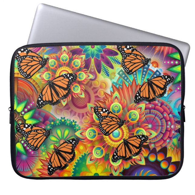 Butterfly Laptop Sleeve (Voorkant)