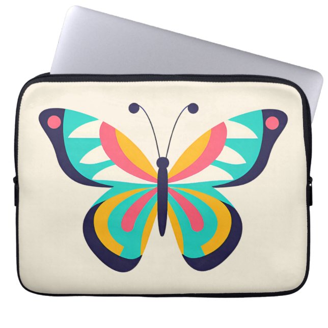 Butterfly Laptop Sleeve (Voorkant)