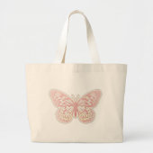 Butterfly Large Canvas tas (Voorkant)