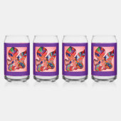 Butterfly Leaf Portrait Blikvorm Glas (Achterkant)