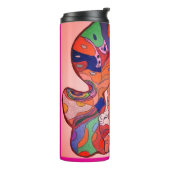 Butterfly Leaf Portrait Thermosbeker (Gedraaid links)