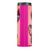 Butterfly Leaf Portrait Thermosbeker (Achterkant)