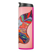 Butterfly Leaf Portrait Thermosbeker (Geroteerd rechts)