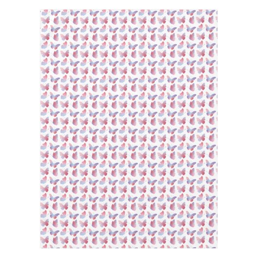 Butterfly - legante pasteelvlinders Rechthoek Tafelkleed (Voorkant)