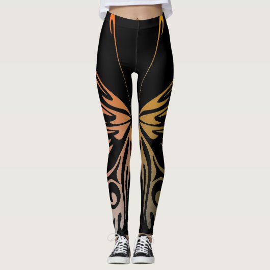 Butterfly Leggings voor vrouwen (Voorkant)