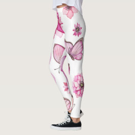 Butterfly leggings voor vrouwen | vlinderpatroon