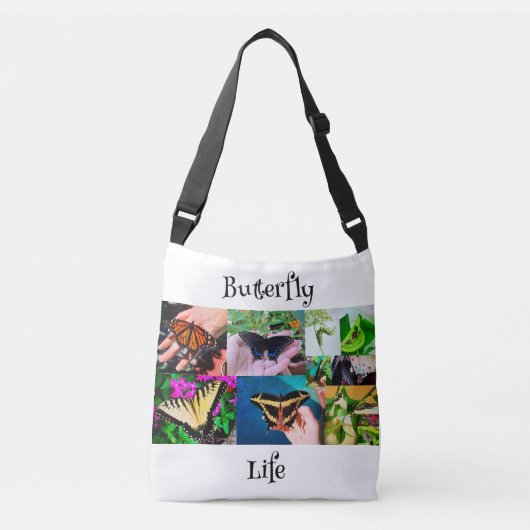 Butterfly Life Crossbody Bag Tas (Voorkant)