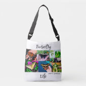Butterfly Life Crossbody Bag Tas (Voorkant)