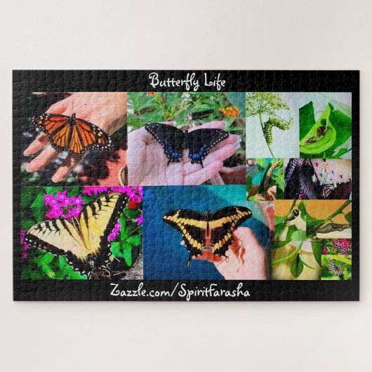 Butterfly Life Puzzle Legpuzzel (Horizontaal)