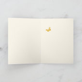 Butterfly - Life Struggles - Inspirerend citaat Kaart (Binnen)