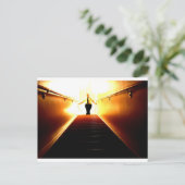 Butterfly Lightning door Niki Briefkaart (Staand voorkant)