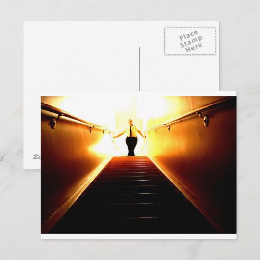 Butterfly Lightning door Niki Briefkaart (Voorkant / Achterkant)