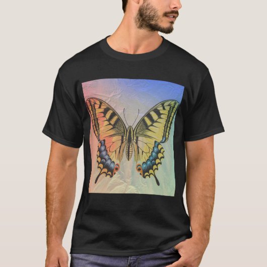 Butterfly Logo: Elegantie in beweging T-shirt (Voorkant)